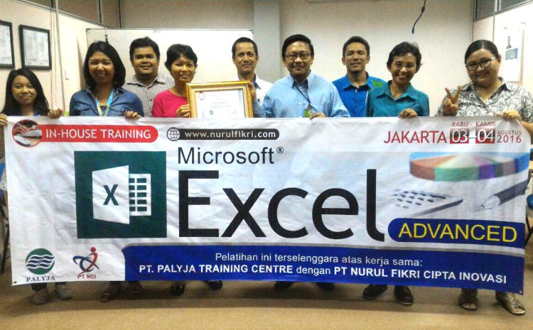  Training MS Excel Adv.