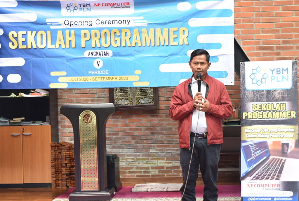 Pembukaan Sekolah Programmer YBM-PLN Batch-5