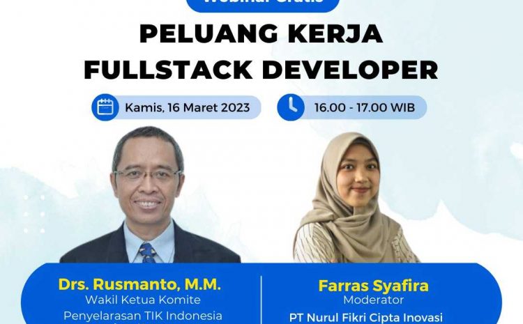  Webinar – Peluang Kerja Fullstack Developer